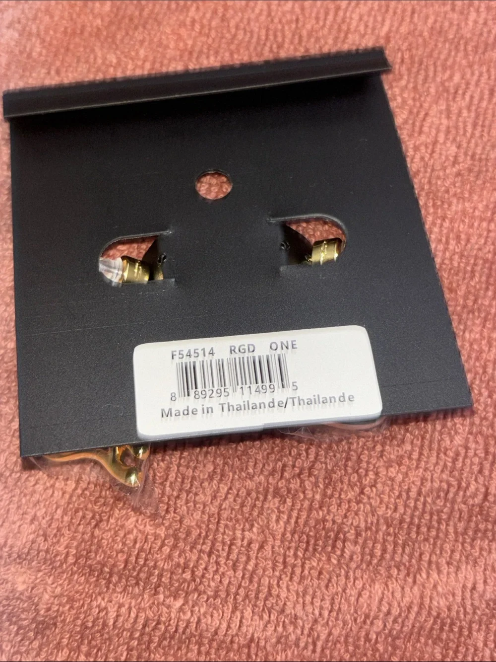 COACH Two-Tone Heart & Dinosaur Dangle Earrings - Gold & Silver - Picture 4 of 5